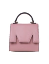 MSGM Hand Bag M Bum Bag In Pink Leather