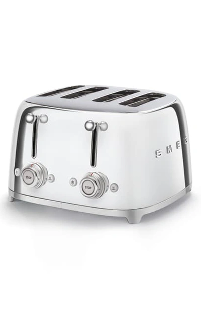 SMEG SMEG '50S RETRO STYLE 4-SLICE TOASTER,TSF03PKUS