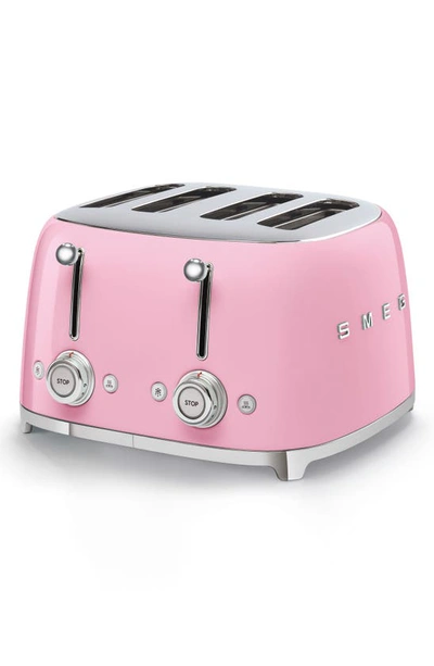 Smeg Pink Retro-style 2 Slice Toaster