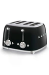 Smeg 4 X 4 Toaster In Black