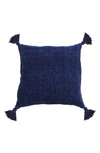 Pom Pom At Home Montauk Tassel Accent Pillow In Blue