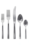 Mepra Levantina Ice 5-piece Flatware Set In Brushed Stainless Steel