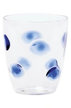 Vietri Drop Blue Tall Tumbler In Blue