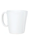 Vietri Lastra Collection Mug In White