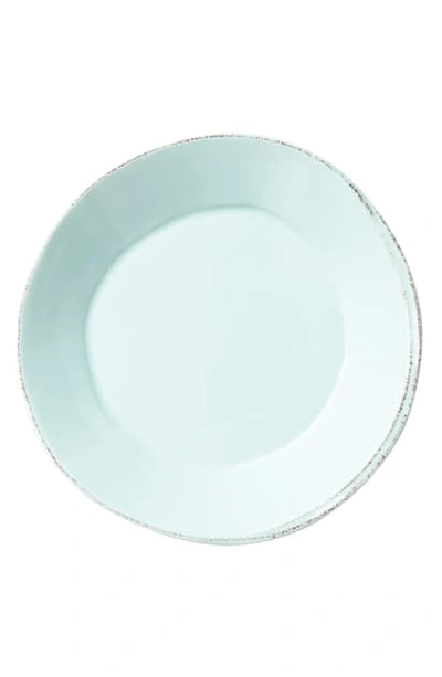 Vietri Vietra Lastra Pasta Bowl In Aqua