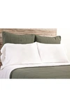 Pom Pom At Home Antwerp Coverlet In Moss