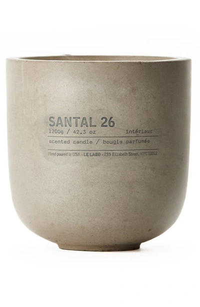 Le Labo Santal 26 Concrete Candle