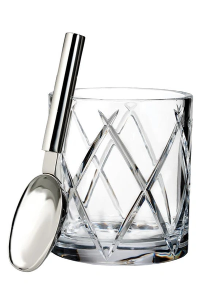 Waterford Short Stories Olann Ice Bucket & Scoop In Crystal