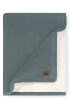 Ugg Bliss Sherpa Throw In Deep Sage