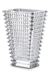 Baccarat Small Rectangular Eye Vase In Clear