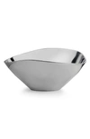 Nambe Grande Butterfly Metal Bowl In Metallic Silver