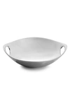 Nambe Nambé Handled Bowl In Metallic Silver
