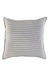 Pom Pom At Home Blake Linen Euro Sham In Flax Midnight