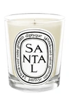 DIPTYQUE SANTAL (SANDALWOOD) SCENTED CANDLE, 6.5 OZ,SA1