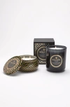 VOLUSPA MAISON NOIR VERVAINE OLIVE LEAF MAISON METALLO TWO-WICK CANDLE, 11 oz,2533