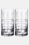 ORREFORS 'STREET' TUMBLERS,6540102