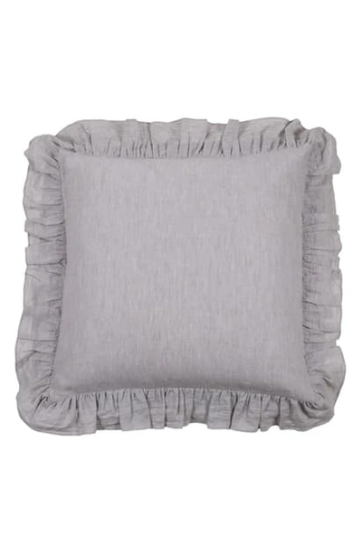 Pom Pom At Home 'charlie' Euro Sham In Silver