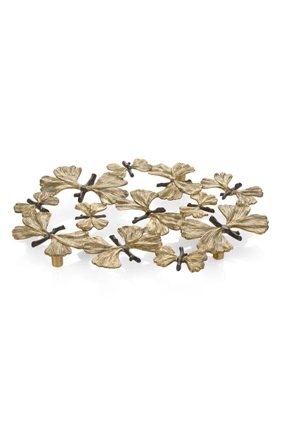 Michael Aram 'butterfly Ginkgo' Trivet In Gold