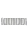 Pom Pom At Home Laguna Body Pillow In Grey/ Charcoal