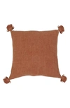 Pom Pom At Home Montauk Accent Pillow In Terra Cotta