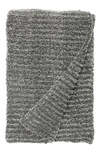 Giraffe At Home Little Giraffe  Luxe™ Knit Throw Blanket In Fog