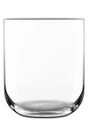 Luigi Bormioli Sublime Set Of 4 Double Old Fashioned Glasses In Clear