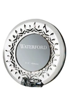 WATERFORD GIFTOLOGY LISMORE LEAD CRYSTAL MINI ROUND PICTURE FRAME,40016054