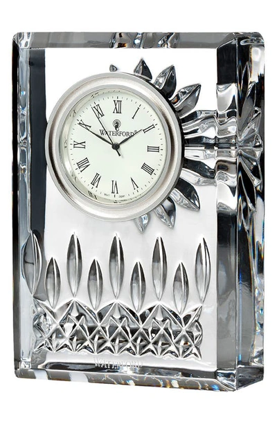 WATERFORD WATERFORD LISMORE LEAD CRYSTAL CLOCK,1060266