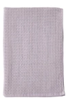 Uchino Waffle Twist 100% Cotton Hand Towel, 20" X 30" In Purple