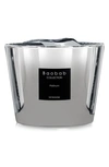 BAOBAB COLLECTION LES EXCLUSIVES PLATINUM SILVER CANDLE,MAX10PLA