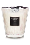 BAOBAB COLLECTION WHITE PEARLS CANDLE,MAX16PW