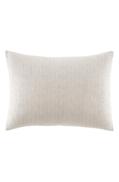 Vera Wang Verge Abstract Accent Pillow In White