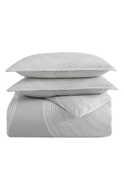 Marimekko Fokus Duvet Cover Set, Twin In Gray