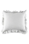 Pom Pom At Home Large Charlie Accent Pillow In Silver