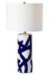 Renwil Cobalt Table Lamp In White