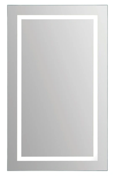 Renwil Adele Led Mirror In Metallic Silver