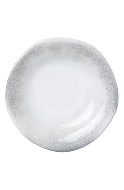 Vietri Aurora Stoneware Salad Plate In Ash