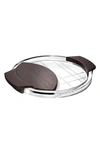 Orrefors Street Cheese Platter In Clear