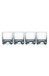 Orrefors Erik Set Of 4 Old Fashioned Glasses In Clear