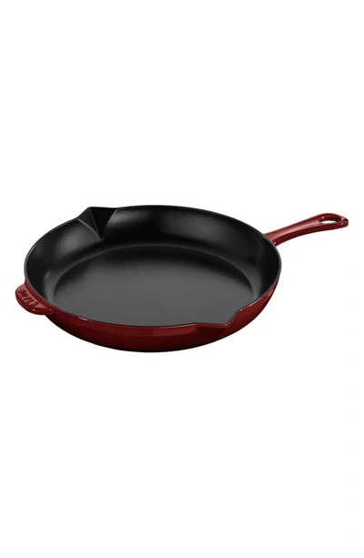 STAUB STAUB 12-INCH ENAMELED CAST IRON FRY PAN,1223087