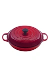 LE CREUSET SIGNATURE 5 QUART ENAMELED CAST IRON BRAISER,LS2532-3267