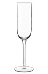Luigi Bormioli Sublime Set Of 4 Champagne Flutes In Clear