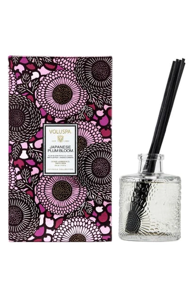 Voluspa Home Ambience Reed Diffuser In Japanese Plum Bloom