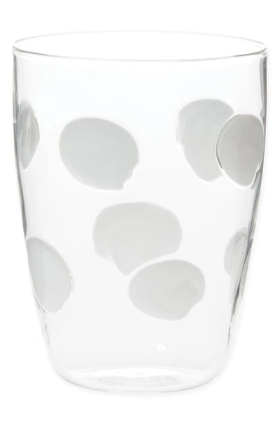 Vietri Drop Tall Tumbler In White