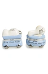 Mud Pie 'prince' First Tooth & Curl Treasure Box Set In Blue