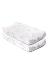 Oilo Llama Print Pack Of 2 Changing Pad Covers In Llama