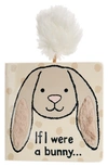Jellycat If I Were A Bunny Book - Ages 0+ In Grey