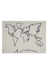 Lorena Canals Map Wall Hanging In Ivory