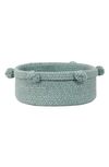 Lorena Canals Tray Basket In Vintage Blue