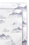 Oilo Misty Mountain 2-pack Jersey Fitted Crib Sheets In Stone